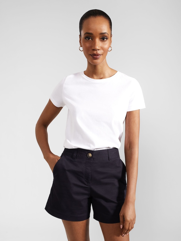 Hobbs Blue Carla Shorts - Image 1 of 4 Hobbs Blue Carla Shorts - Image 1 of 4