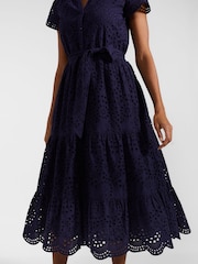 Hobbs Blue Rhianne Dress - Image 4 of 5