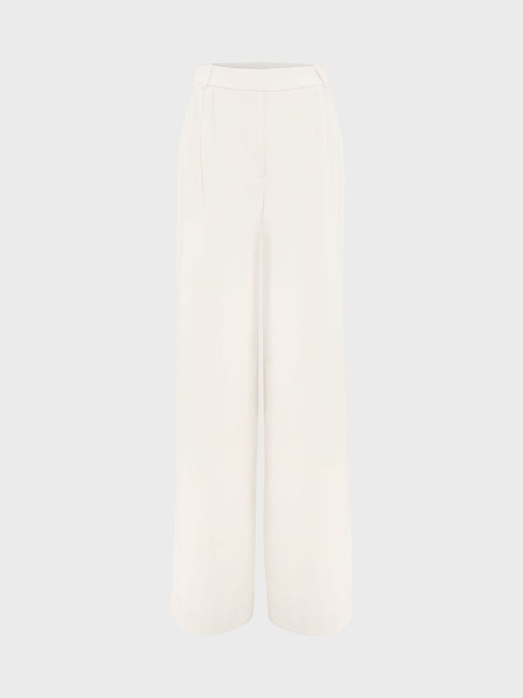 Hobbs Cream Frederica Trousers - Image 4 of 4
