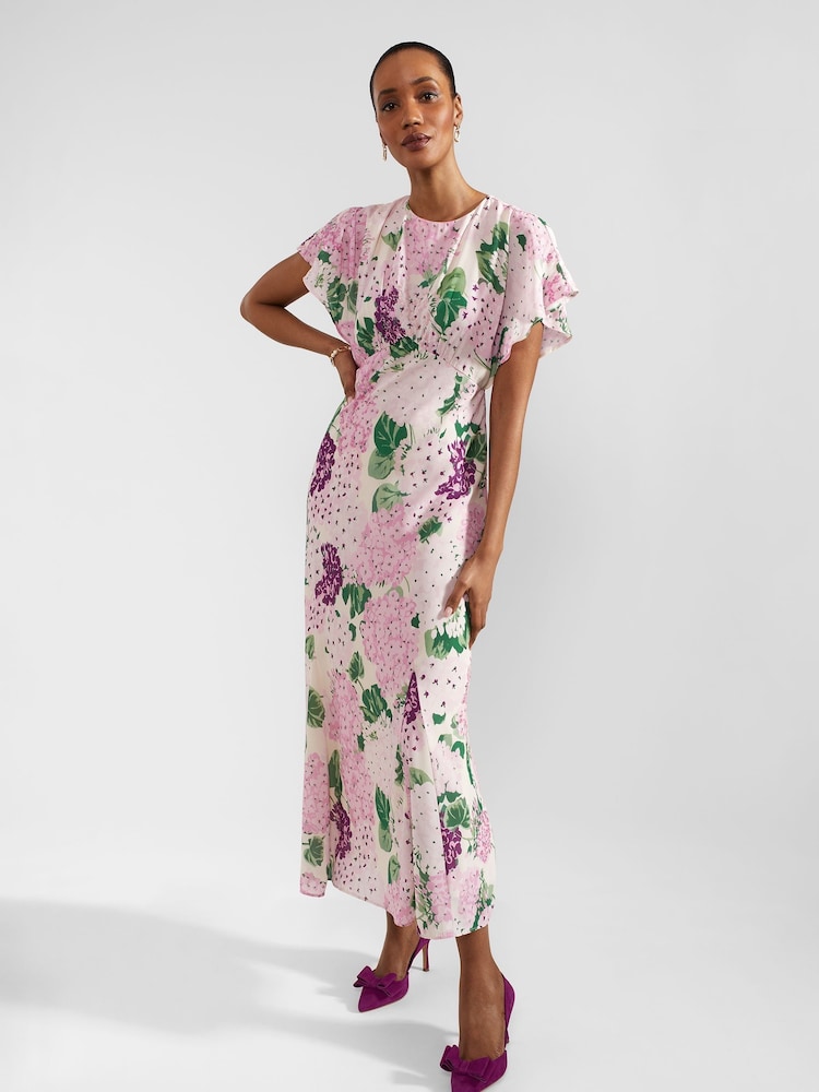 Hobbs Black Petite Lalena Dress - Image 1 of 4