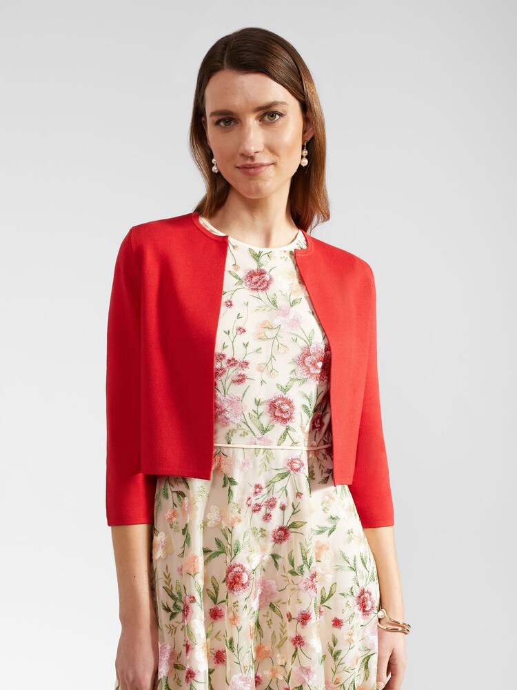 Hobbs Red Ella Cardigan - Image 1 of 1