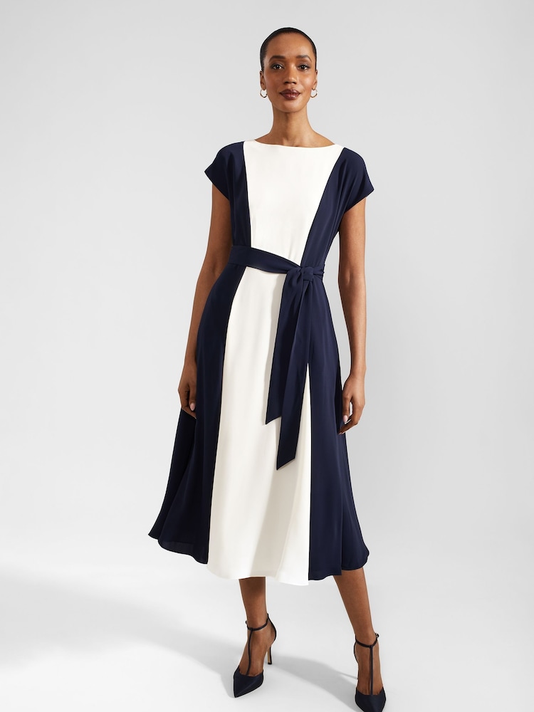 Hobbs Blue Emery Dress - Image 1 of 4
