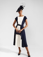 Hobbs Blue Emery Dress - Image 3 of 4