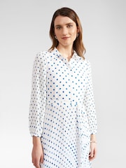 Hobbs Blue Tallulah Dress - Image 3 of 4