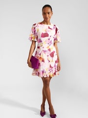 Hobbs Pink Iona Dress - Image 1 of 4