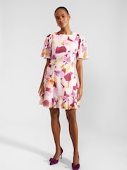 Hobbs Pink Iona Dress - Image 3 of 4