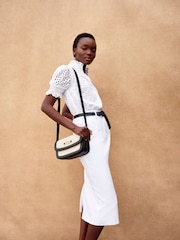 Hobbs White Anita Skirt - Image 1 of 5
