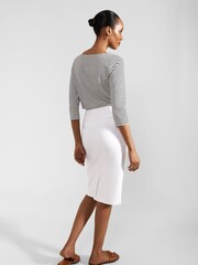 Hobbs White Anita Skirt - Image 3 of 5