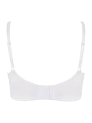 Yours Curve White Stretch Lace Underwired Non-Padded Bra - Image 4 of 4