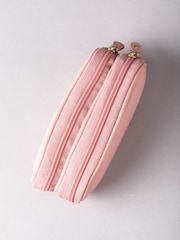 Pink - Lakeland Leder Doppeltes Brillenetui aus Leder - Bild 2 von 4