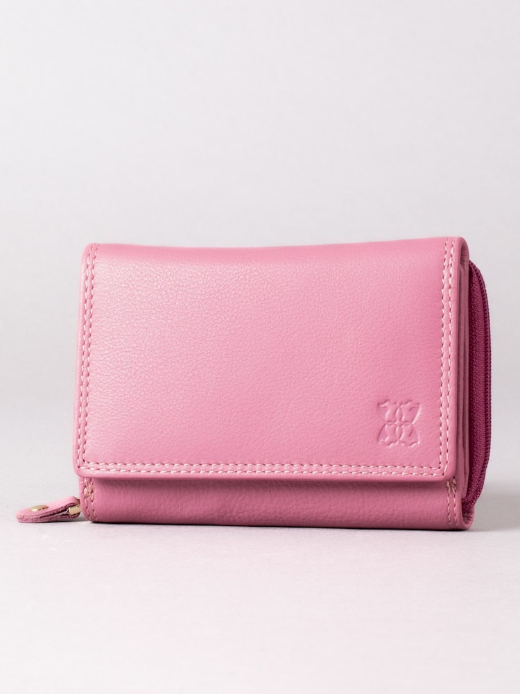 Lakeland Leather Mauve Small Purse - Image 1 of 5