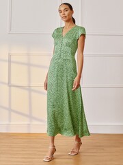 Albaray Green Forget Me knot Dress - Image 1 of 5