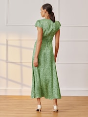 Albaray Green Forget Me knot Dress - Image 2 of 5