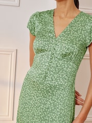 Albaray Green Forget Me knot Dress - Image 3 of 5