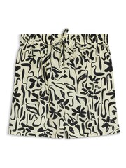 Albaray Cream Brushstroke Shorts - Image 4 of 4