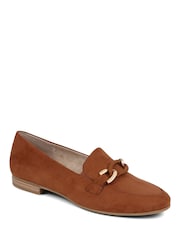 Pavers Brown Pavers Smart Slip On Loafers - Image 1 of 5