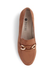Pavers Brown Pavers Smart Slip On Loafers - Image 4 of 5