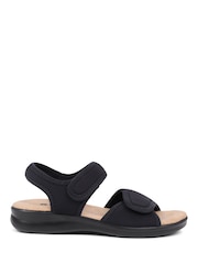 Pavers Black Adjustable Touch-Fasten Sandals - Image 1 of 5