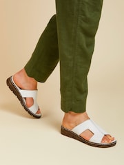 Pavers Leather Slip On Sandals - Image 1 of 6