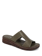 Pavers Leather Slip On Sandals - Image 1 of 5