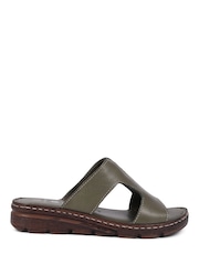 Pavers Leather Slip On Sandals - Image 2 of 5