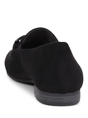 Pavers Black Pavers Smart Slip On Loafers - Image 3 of 5