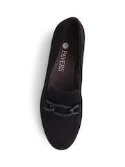 Pavers Black Pavers Smart Slip On Loafers - Image 4 of 5