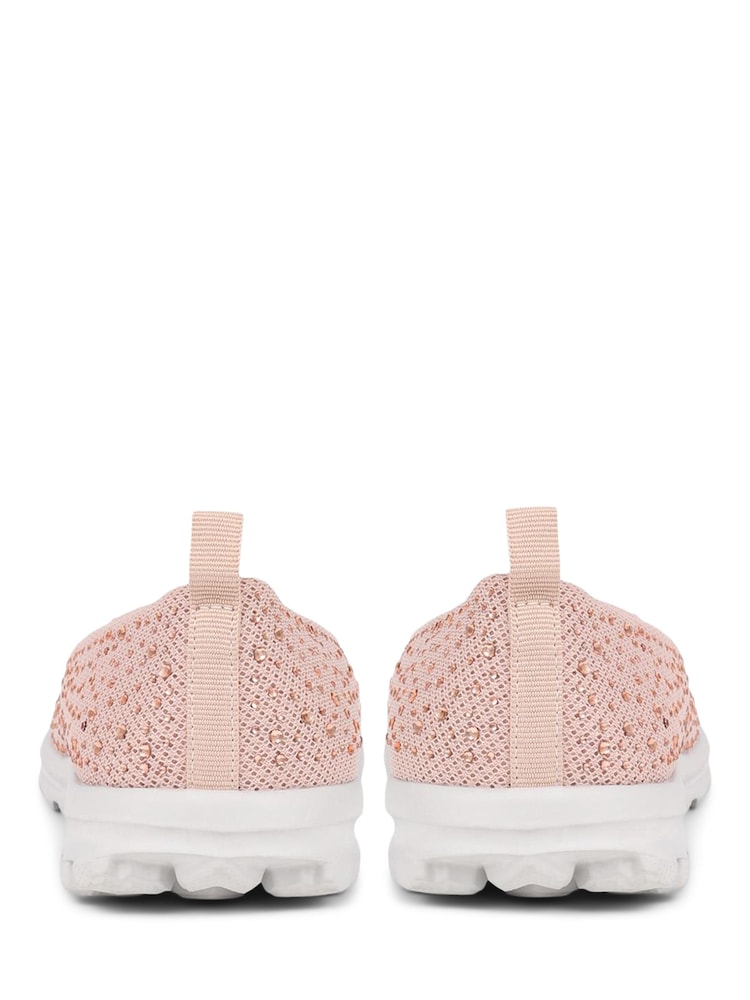Pavers Pink Standard Fit Pavers Lightweight Slip On Pumps - Image 3 of 5