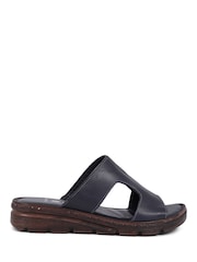 Pavers Leather Slip On Sandals - Image 2 of 5