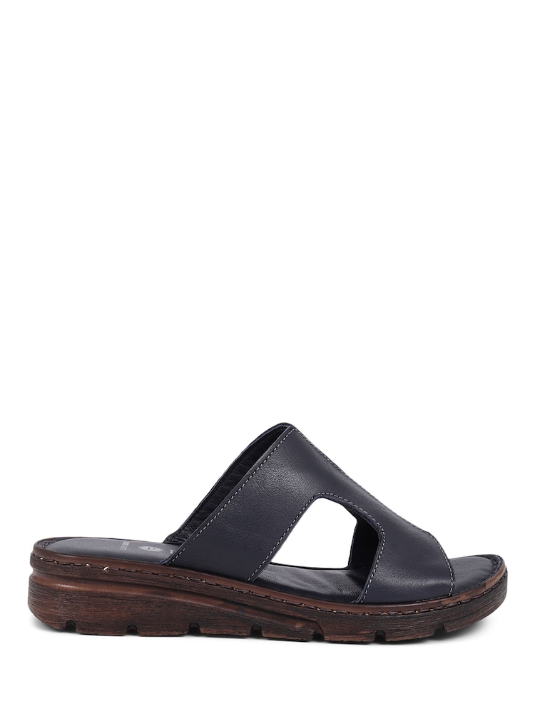 Pavers Leather Slip On Sandals - Image 2 of 5