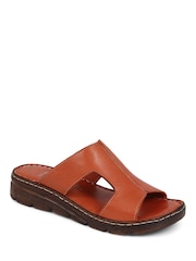 Pavers Leather Slip On Sandals - Image 1 of 5