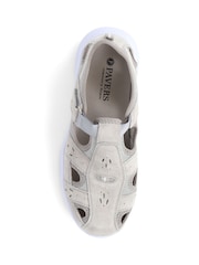 Pavers Grey Pavers Wide Fit Leather Mary Janes Sandals - Image 4 of 5