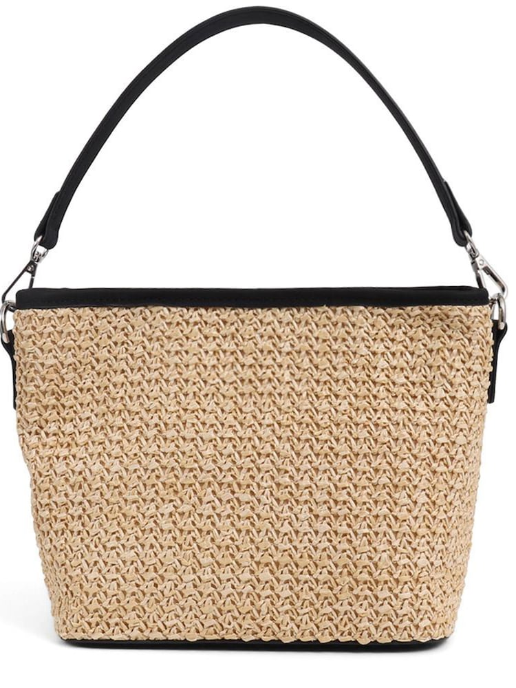 Pavers Black Pavers Woven Shoulder 	 Pavers Woven Shoulder Bag Bag - Image 2 of 3
