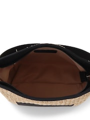Pavers Black Pavers Woven Shoulder 	 Pavers Woven Shoulder Bag Bag - Image 3 of 3