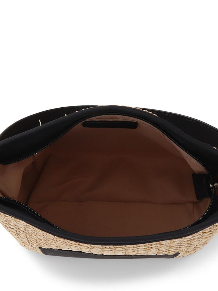 Pavers Black Pavers Woven Shoulder 	 Pavers Woven Shoulder Bag Bag - Image 3 of 3