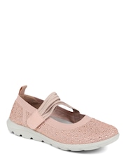 Pavers Pink Pavers Casual Trainer Pumps - Image 2 of 5