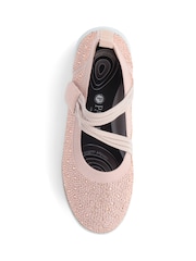 Pavers Pink Pavers Casual Trainer Pumps - Image 4 of 5