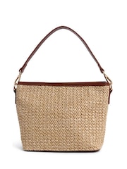 Pavers Brown Pavers Woven Shoulder 	 Pavers Woven Shoulder Bag Bag - Image 2 of 3
