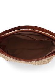 Pavers Brown Pavers Woven Shoulder 	 Pavers Woven Shoulder Bag Bag - Image 3 of 3