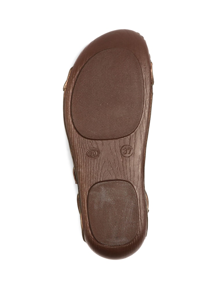Pavers Green Ladies Touch Fasten Sandals - Image 5 of 5 Pavers Green Ladies Touch Fasten Sandals - Image 5 of 5