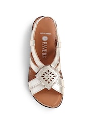 Pavers Leather Slingback Sandals - Image 5 of 5