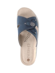 Pavers Comfortable Button Detail Sandals - Image 4 of 5