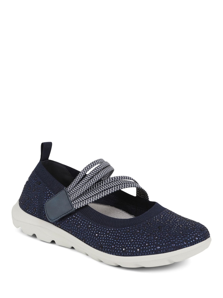 Pavers Blue Pavers Casual Trainer Pumps - Image 2 of 5