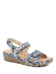 Pavers Black Pavers Touch Fasten Black Sandals - Image 1 of 5