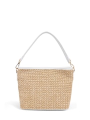 Pavers White Pavers Woven Shoulder 	 Pavers Woven Shoulder Bag Bag - Image 2 of 3