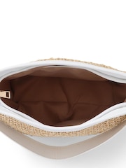 Pavers White Pavers Woven Shoulder 	 Pavers Woven Shoulder Bag Bag - Image 3 of 3