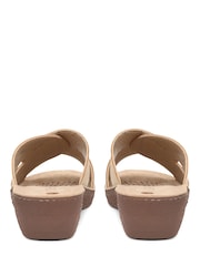 Pavers Comfortable Button Detail Sandals - Image 4 of 6