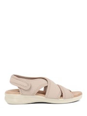 Pavers Beige Touch Fasten Casual Sandals - Image 3 of 6