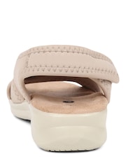 Pavers Beige Touch Fasten Casual Sandals - Image 4 of 6