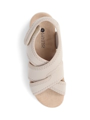 Pavers Beige Touch Fasten Casual Sandals - Image 5 of 6